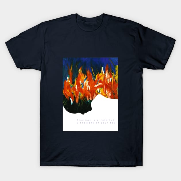 color vibrations T-Shirt by DocDK